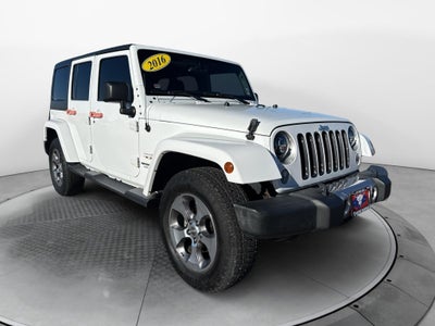 2016 Jeep Wrangler Unlimited Sahara