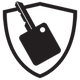 GMC Protection Gap Coverage Logo with a Car Key Icon - White's Frontier Motors in Gillette WY