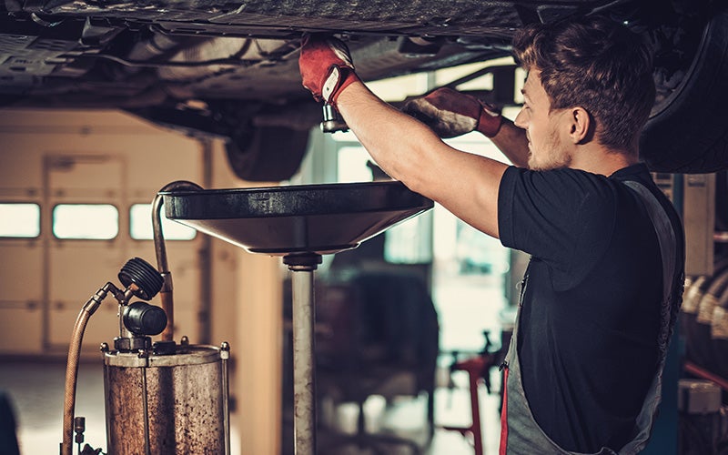 GMC Oil change